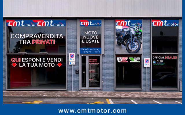 facciata frontale CMTmotor - Seriate  (BG) - CMTmotor